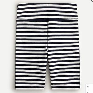 J. Crew signature flex bike short in stripe